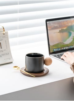 Aideli Ceramic coffee mug, 300ml, tea mug with handle  - Image 1