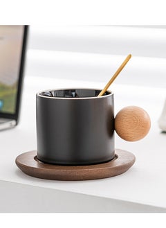 Aideli Ceramic coffee mug, 300ml, tea mug with handle  - Image 2