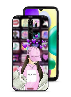 Tolwak Xiaomi Redmi Note 8 Pro Protective Case Cover Anti Social Club  - Image 1