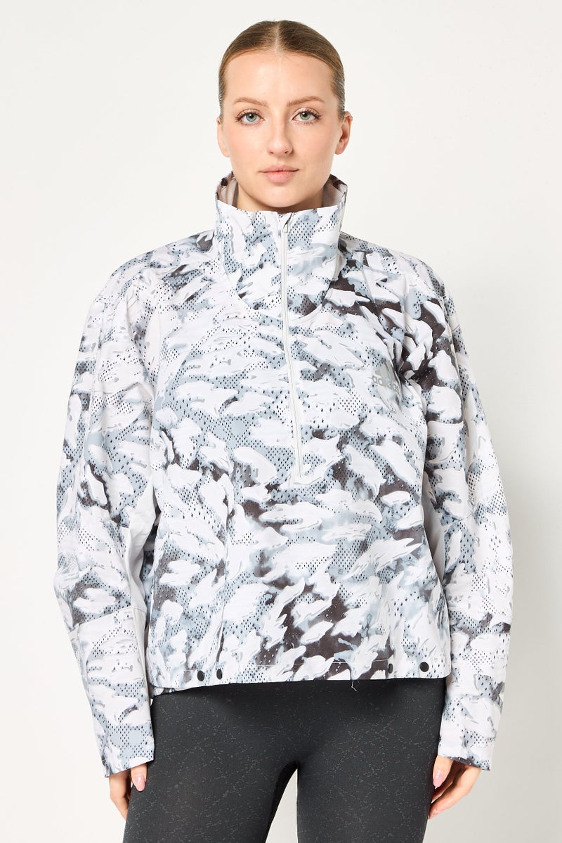 Adidas Women Sportswear Fit Camouflage Training Jackets, Multicolor - Image 1