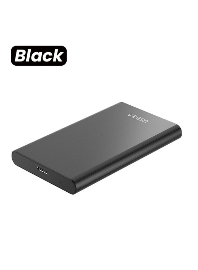 Dedicated To High-speed Mobile Hard Disk Expansion And Upgrade 2TB 1TB Portable External Mechanical Hard Disk 500GB-Capacity:1TB Mechanical Disc-Interface:Black - Image 2