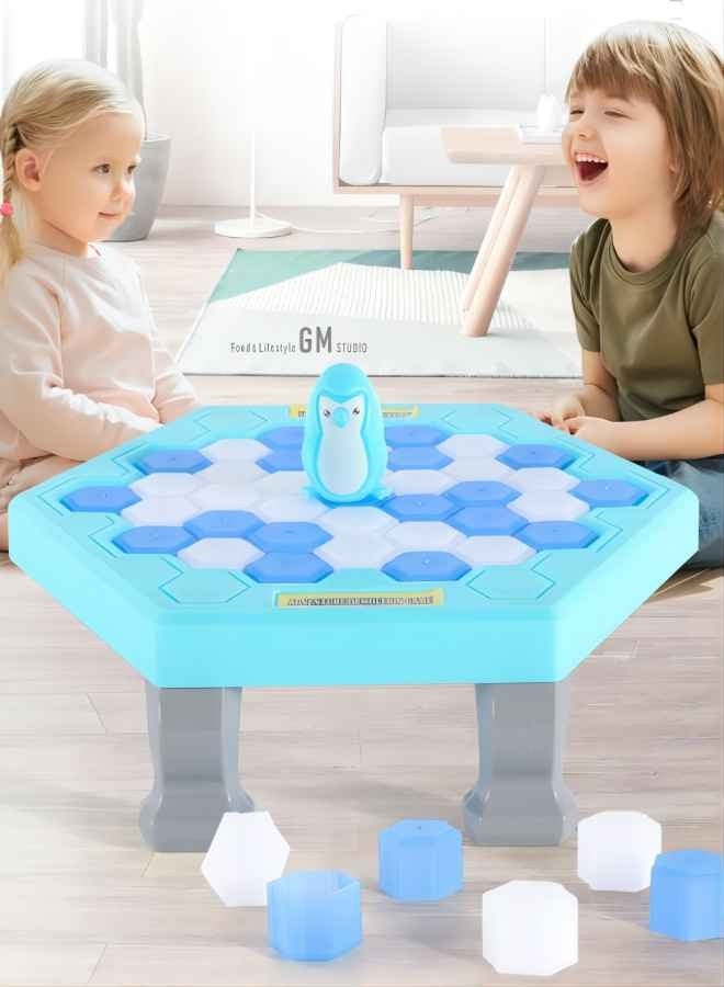 Save Penguin On Ice Game, Penguin Trap Activate Funny Family Party Ice Breaking Kids Puzzle Table Knock Block  - Image 3