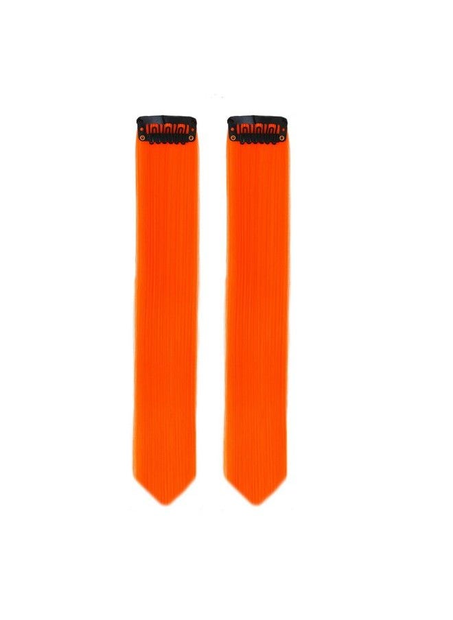 Paradise - Hair Streak Coloured Extension Highlighter For Women (Orange) - Image 1