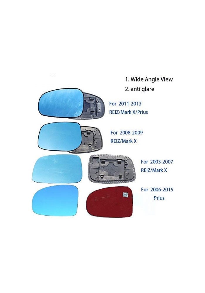 Wivplex REIZ Prius 2003-2013 Side Rearview Mirror Glass - Image 3