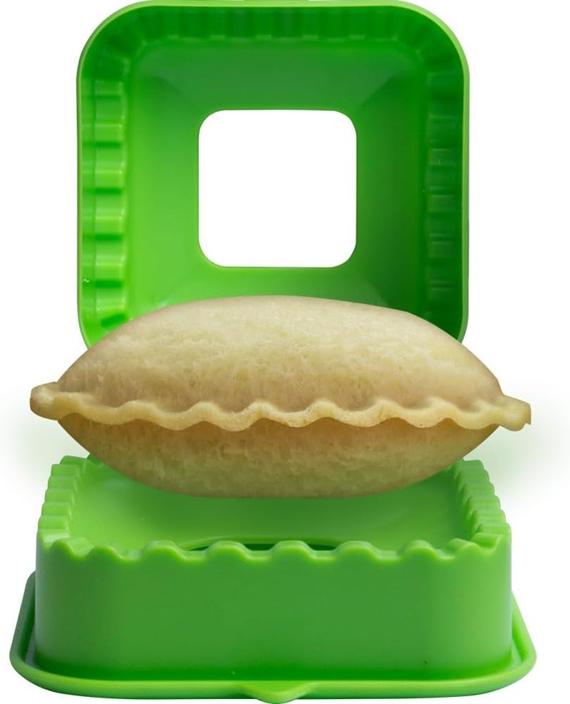 Savoychef Sandwich Cutter and Sealer - Crustless Sandwich Maker - Cut and Seal - Great for Lunchbox and Bento Box - Boys and Girls Kids Lunch - Sandwich Cutters for Kid (Square) - Image 1