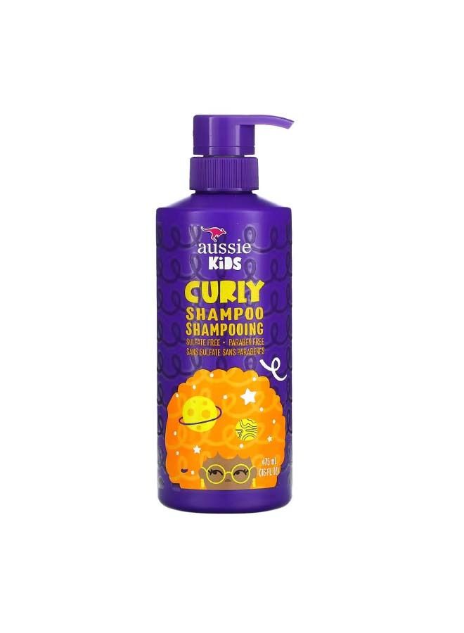 Aussie شامبو أطفال مجعد فواكه استوائية مشمسة 16 أونصة سائلة 475 مل - Image 1