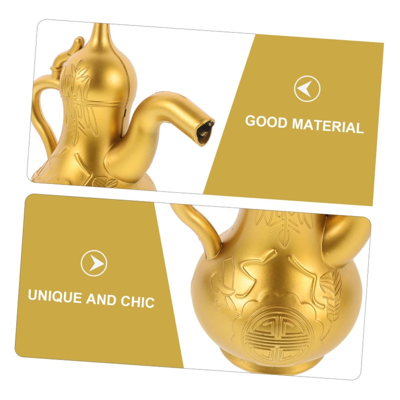 Floating Gourd Desktop Fountain DIY Decorations Garden Spout Accessory - Image 4