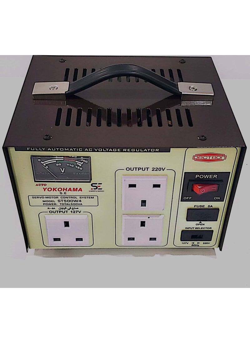 اس اي محول ومنظم كهربائي صناعة ياباني أوتوماتيكي اس اي يوكوهاما جهد 500 واط - Image 4