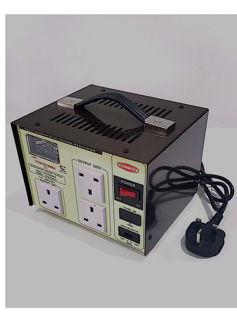 اس اي محول ومنظم كهربائي صناعة ياباني أوتوماتيكي اس اي يوكوهاما جهد 500 واط - Image 5