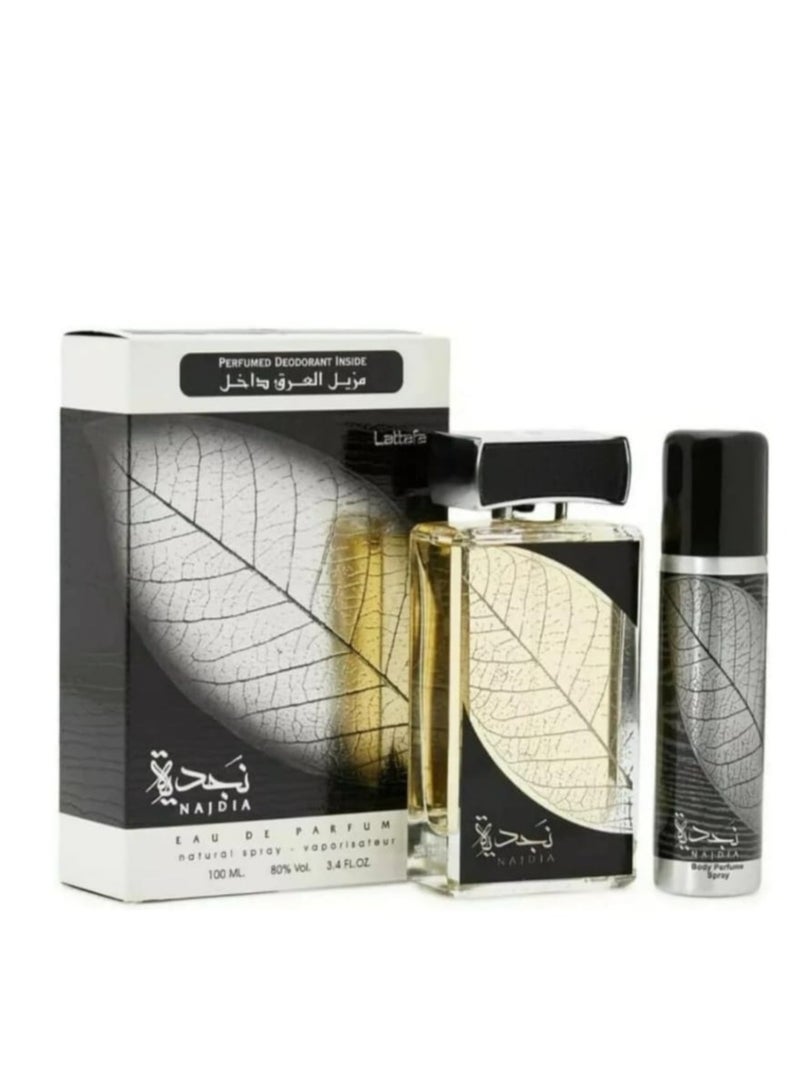 لطافة نجدية ماء عطر مع رذاذ 100 مل - Image 1