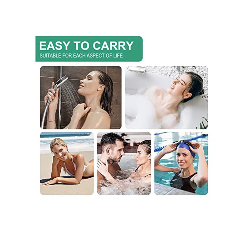 Zikra Exfoliating Gloves 2 Pcs, for Bath Shower Exfoliation Mitt, Body Scrubber, Dead Skin Remover Mitt for Women Men - Image 5