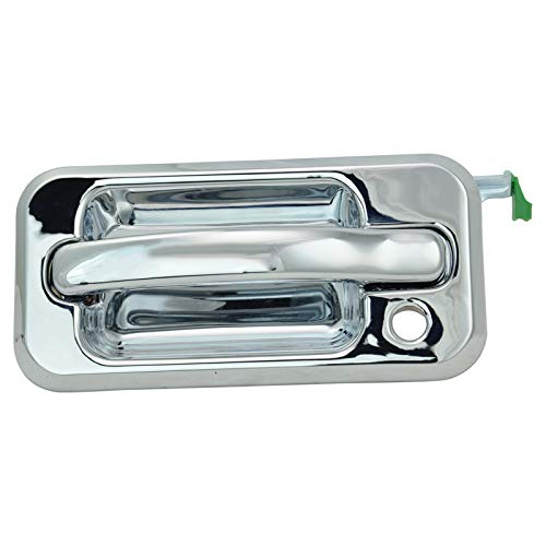 TRQ Left and Right Exterior Door Handle Set Drivers Side Compatible with 2003-2005 Hummer H2 - Image 3