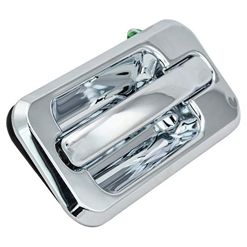 TRQ Left and Right Exterior Door Handle Set Drivers Side Compatible with 2003-2005 Hummer H2 - Image 5