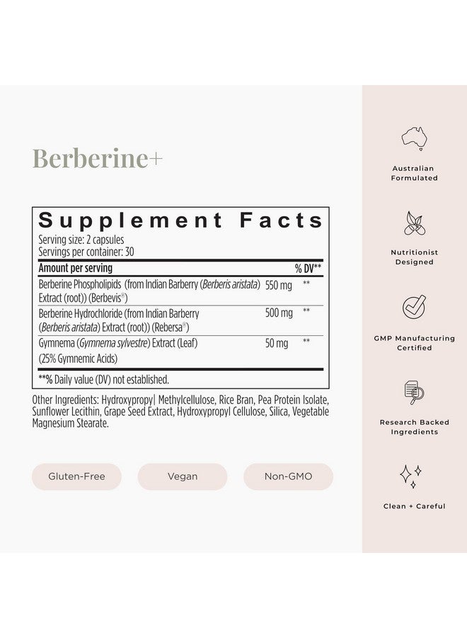 JSHealth Vitamins Berberine+ Formula - Berberine Supplement for Metabolic Health - Vegan, Gluten-Free & Non-GMO. (60 Tablets) - Image 4