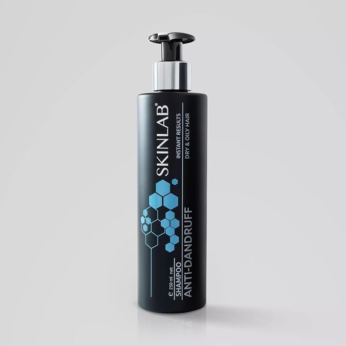 SKINLAB Anti-Dandruff Shampoo for Itchy, Flaky Scalp Sulphate-Free with Salicylic Acid, Succinic Acid & Tea Tree Oil Clears Dandruff, Soothes Itch & Balances Scalp, 250ml - Image 2