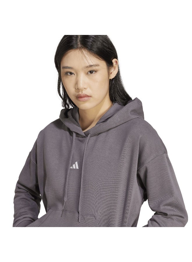 Adidas adidas essentials small logo french terry women hooded sweatshirt - Image 5