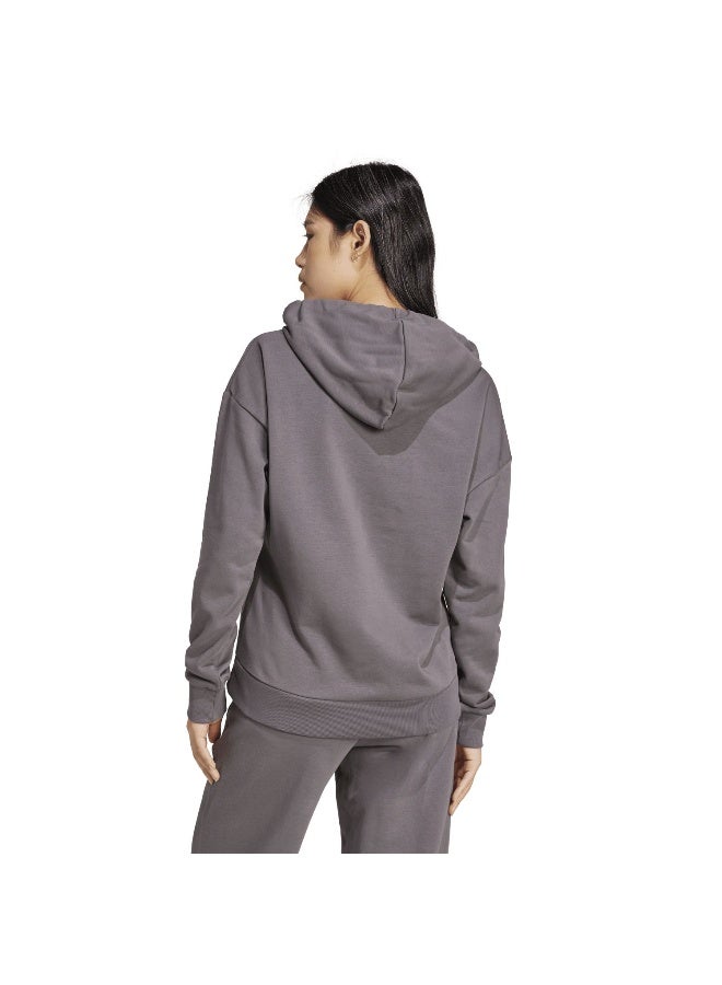 Adidas adidas essentials small logo french terry women hooded sweatshirt - Image 3