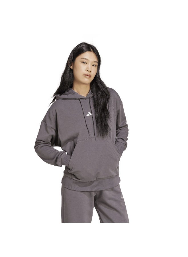 Adidas adidas essentials small logo french terry women hooded sweatshirt - Image 4