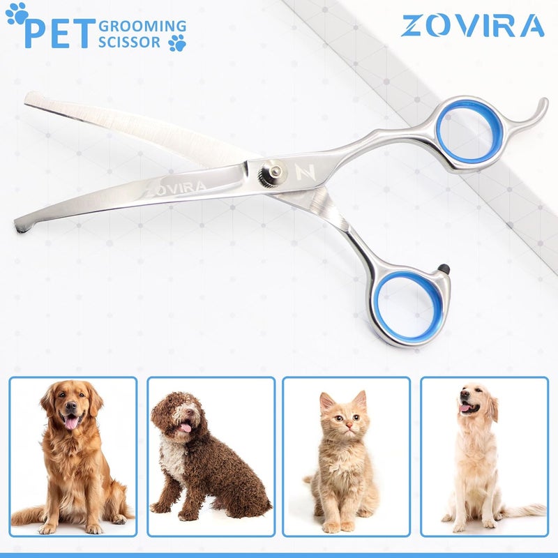 Dog & Cat Professional Grooming Scissors, 6.5 Inch Stainless Steel - Image 5