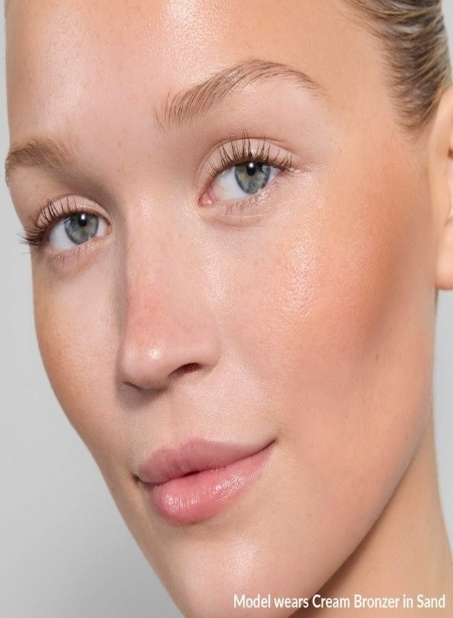 REFY Cream Bronzer – Sand (Light-Medium with Warm Golden Undertone), Buildable Cream Bronzer for Natural Sun-Kissed Definition, 0.29 oz / 8.3 g - Image 2