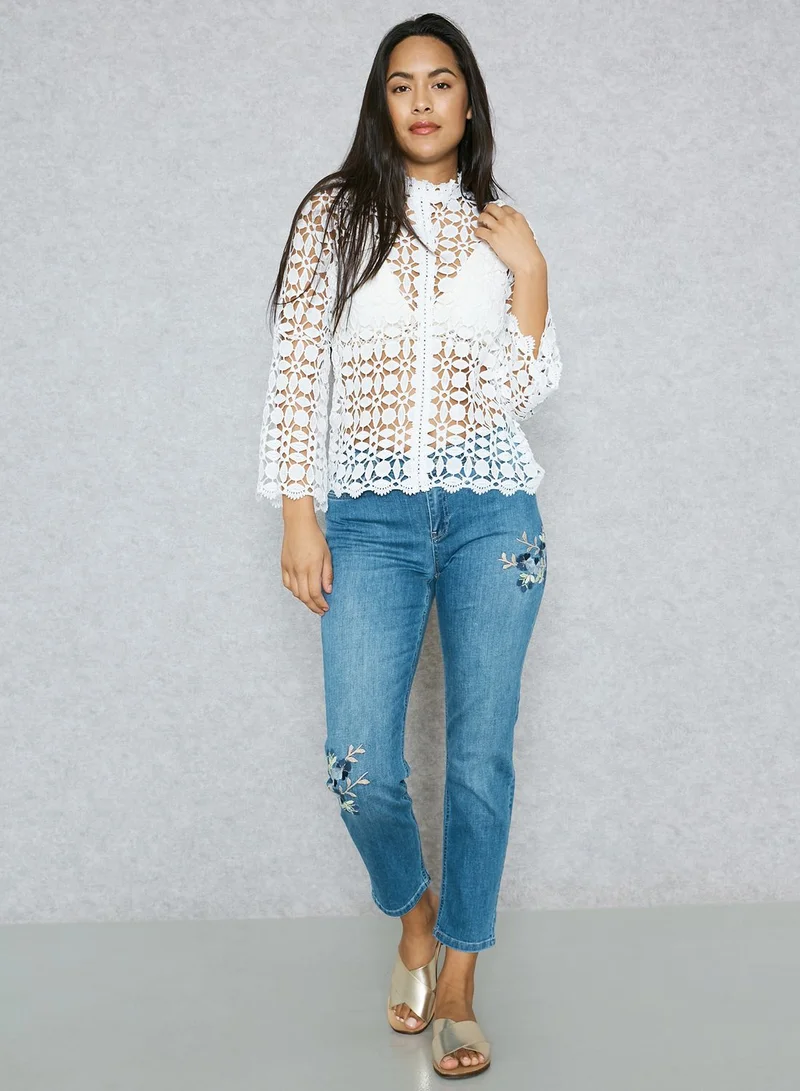 Ginger Crochet Top