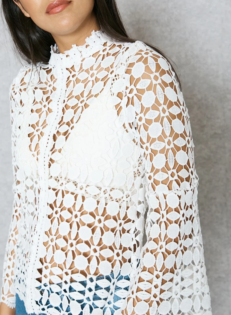 Ginger Crochet Top