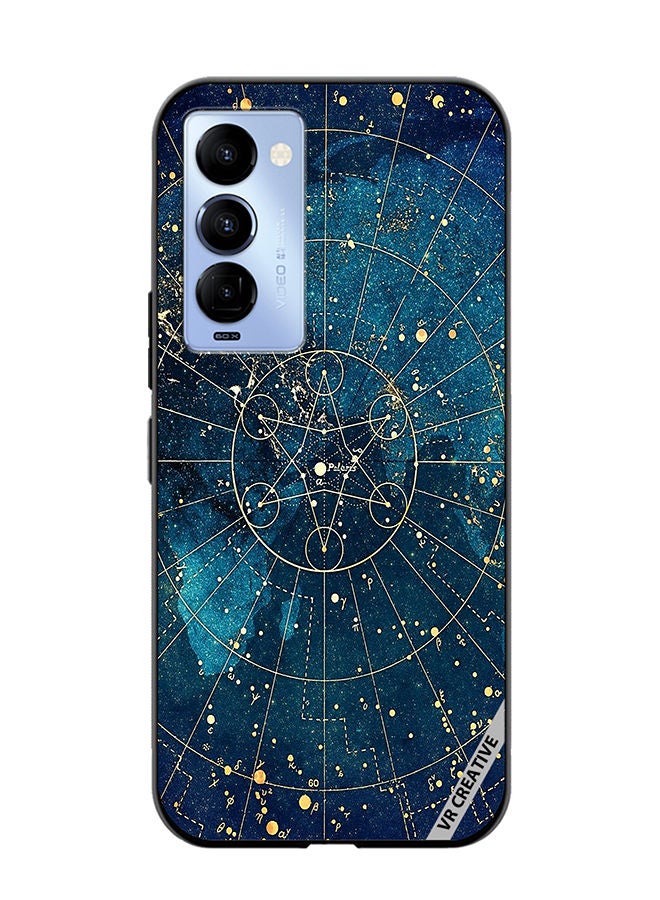 VR CREATIVE Protective Case Cover For Tecno Camon 18/18 P Zodic And Astrology Design  Multicolour - Image 1