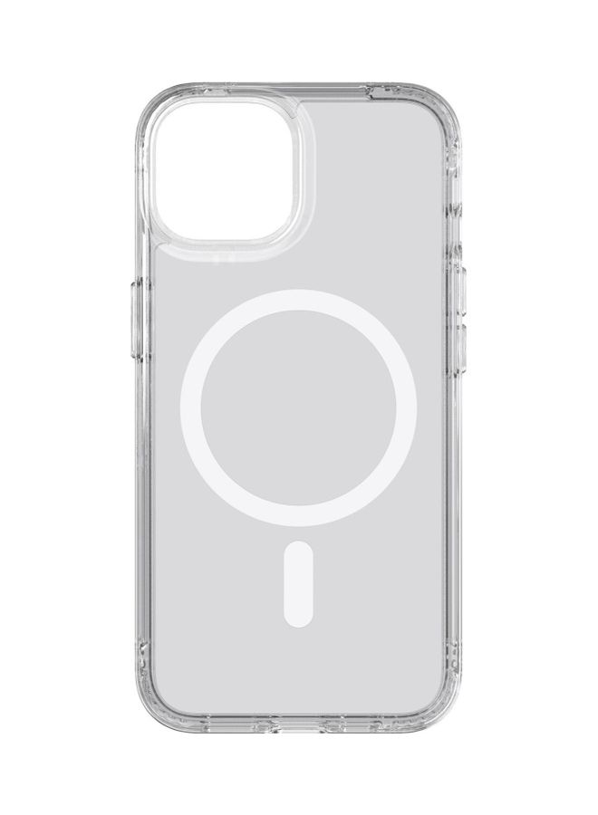 vesus Evo Clear iPhone 14 Case Cover with MagSafe and 12 Feet Drop Protection - Crystal Clear Crystal Clear
