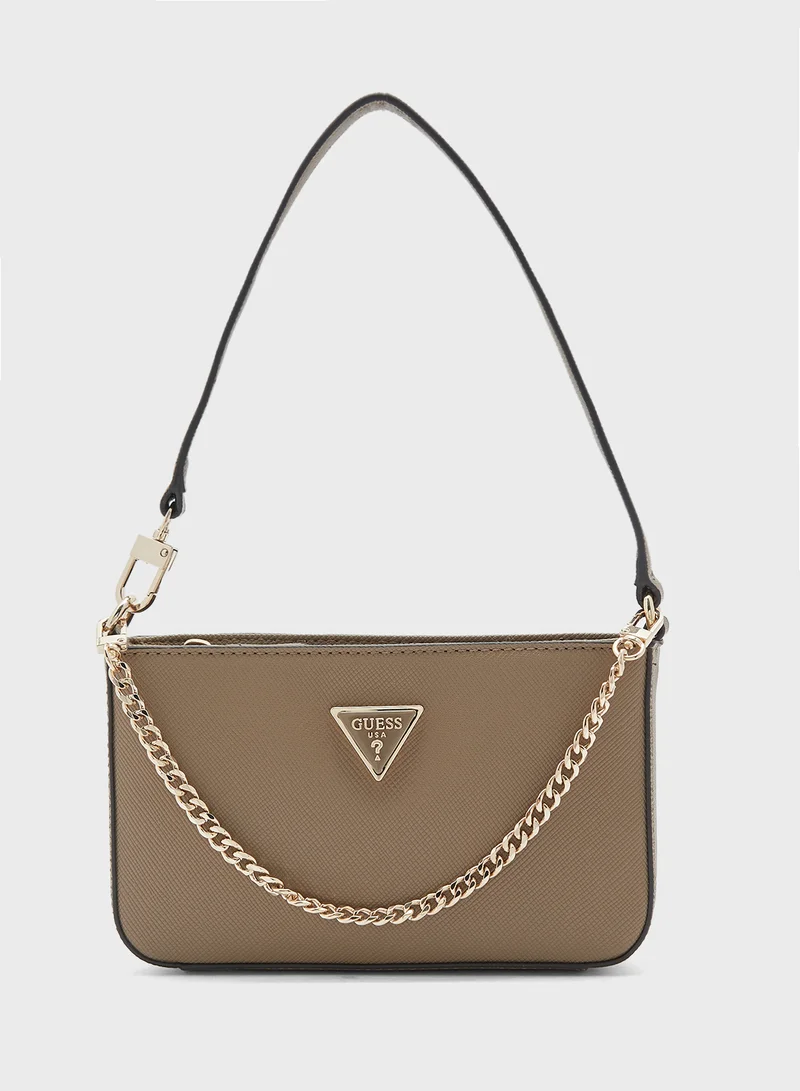 GUESS Noelle Mini Top Zip Crossbody