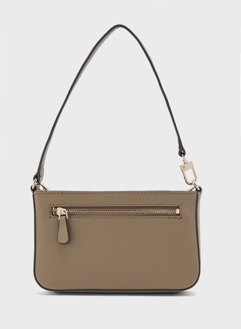 GUESS Noelle Mini Top Zip Crossbody
