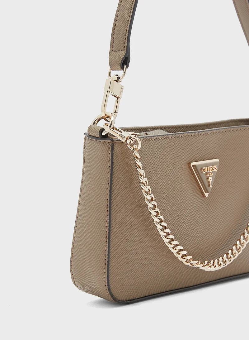 GUESS Noelle Mini Top Zip Crossbody