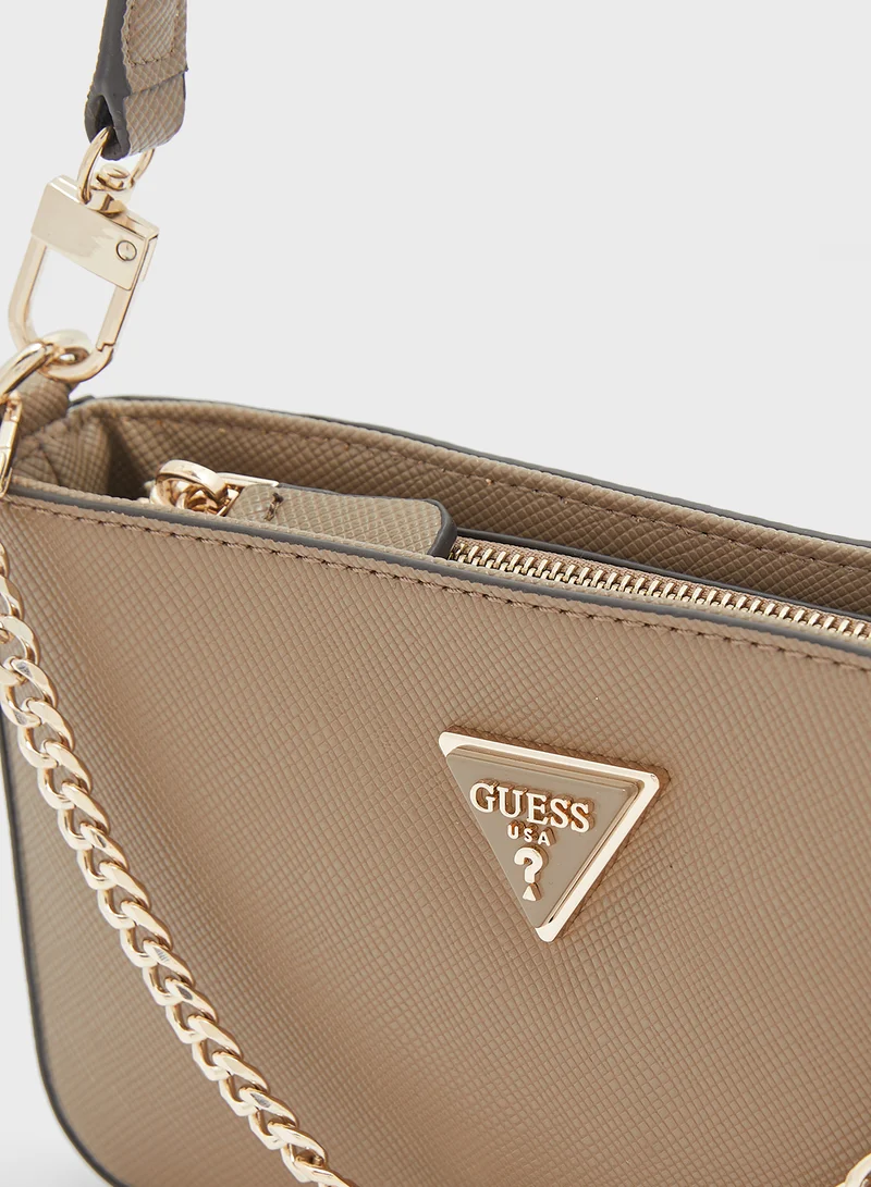 GUESS Noelle Mini Top Zip Crossbody