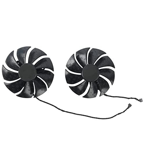 Coolerage 85mm DC 12V 0.55A 4Pin PLA09215S12H RTX2080Ti GPU Fans for EVGA RTX 2060 2070 2080 2080Ti RTX2080Ti Graphics Card Cooling Fans (Fan - AB) - Image 3