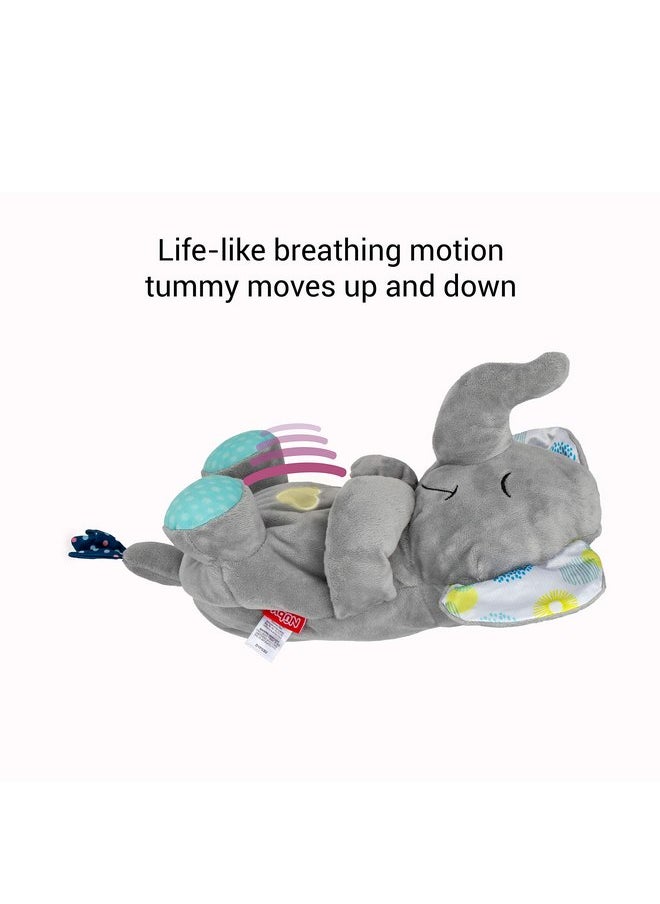 Nuby - Nuby Lifelike Animated Sleeping Elephant with 8 Soothing Lullabies & 4 Calming White Noises, 30 Min Non-Stop - Image 1