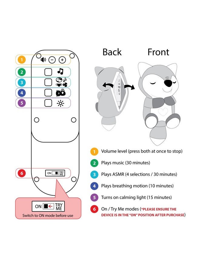 Nuby - Nuby Lifelike Animated Sleeping Elephant with 8 Soothing Lullabies & 4 Calming White Noises, 30 Min Non-Stop - Image 1