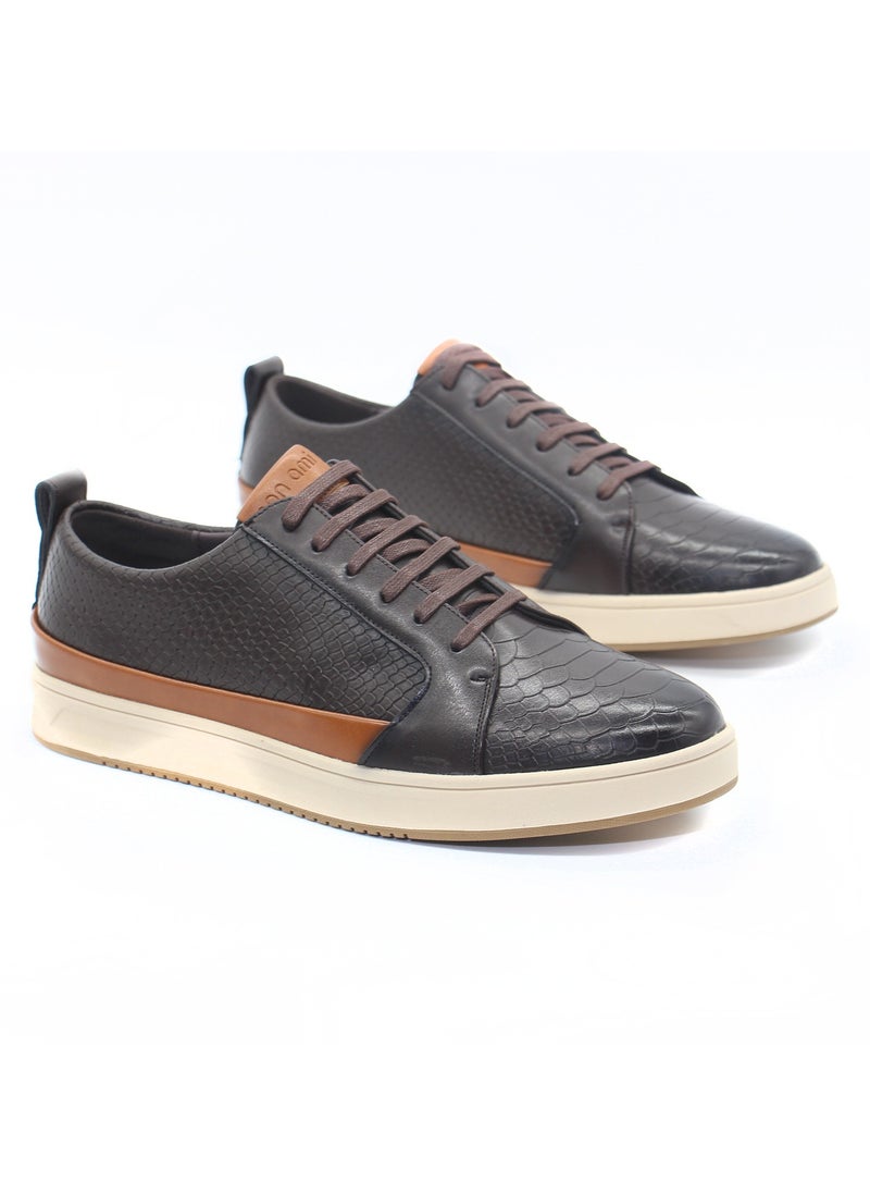 Mon Ami Monami Men Casual Shoes | Lace-Up Walking Shoes | Premium Quality, Super lightweight, Walking Sport Shoes for Men | Comfortable Fashion Men Sneakers for Walking, Work, Shopping & Travel  - Image 1