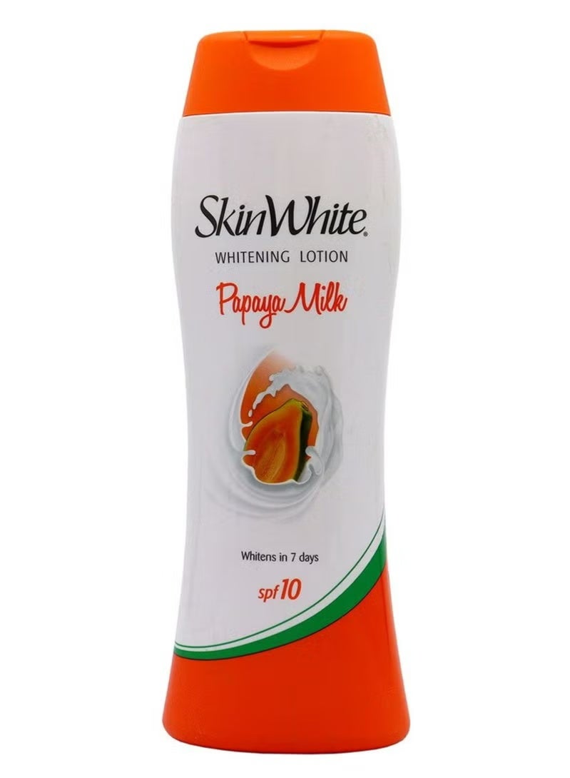 skin white Whitening Lotion Papaya Glow SPF 10 350ml