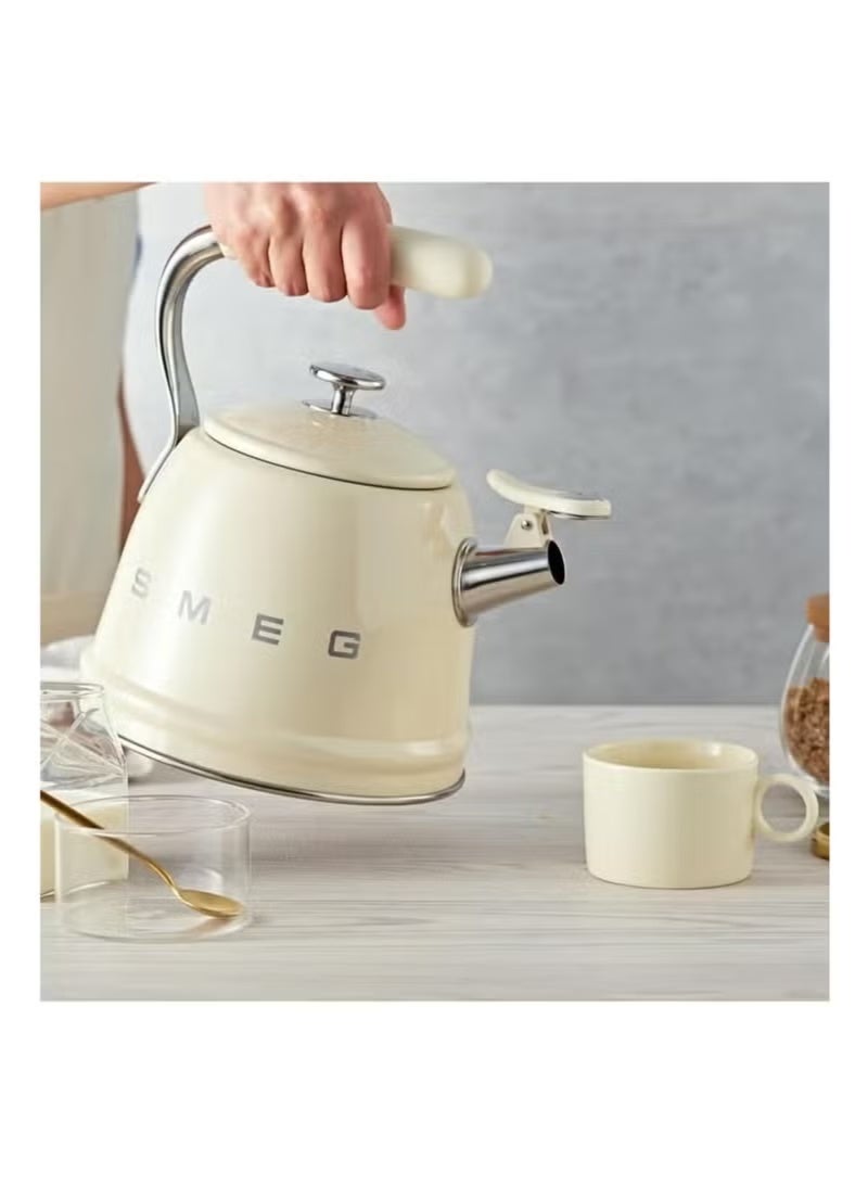 سميج غلاية موقد Smeg 50s Style - كريم بيج - Image 4