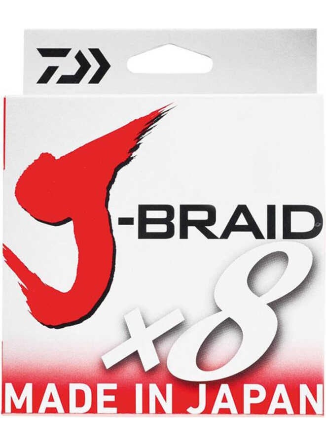 Daiwa - Jbraid 8b Dark Green 300M Rope Fishing Line Standard-0.18 - Image 1