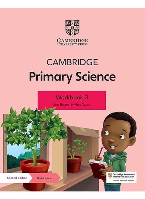 Cambridge University Press Primary Science Workbook 3 with Digital Access (1 Year)