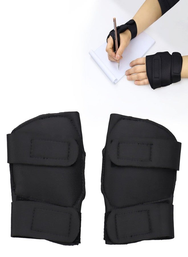 welsoon 1 Pair Weighted Gloves for Tremors Hand Weighted Utensils Provide Hand Stability Adjustable Weighted Hand Writing Glove for Parkinson's Essential Tremors Patients - Image 1