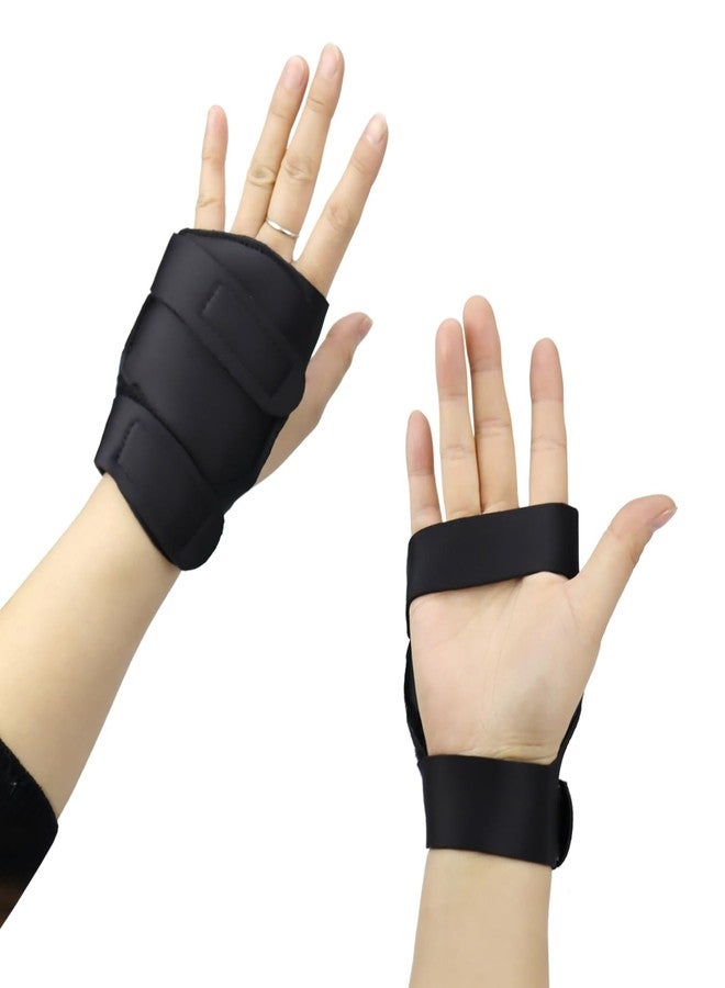 welsoon 1 Pair Weighted Gloves for Tremors Hand Weighted Utensils Provide Hand Stability Adjustable Weighted Hand Writing Glove for Parkinson's Essential Tremors Patients - Image 3