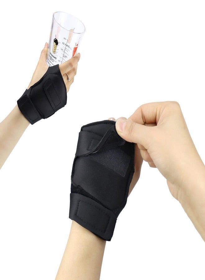 welsoon 1 Pair Weighted Gloves for Tremors Hand Weighted Utensils Provide Hand Stability Adjustable Weighted Hand Writing Glove for Parkinson's Essential Tremors Patients - Image 4