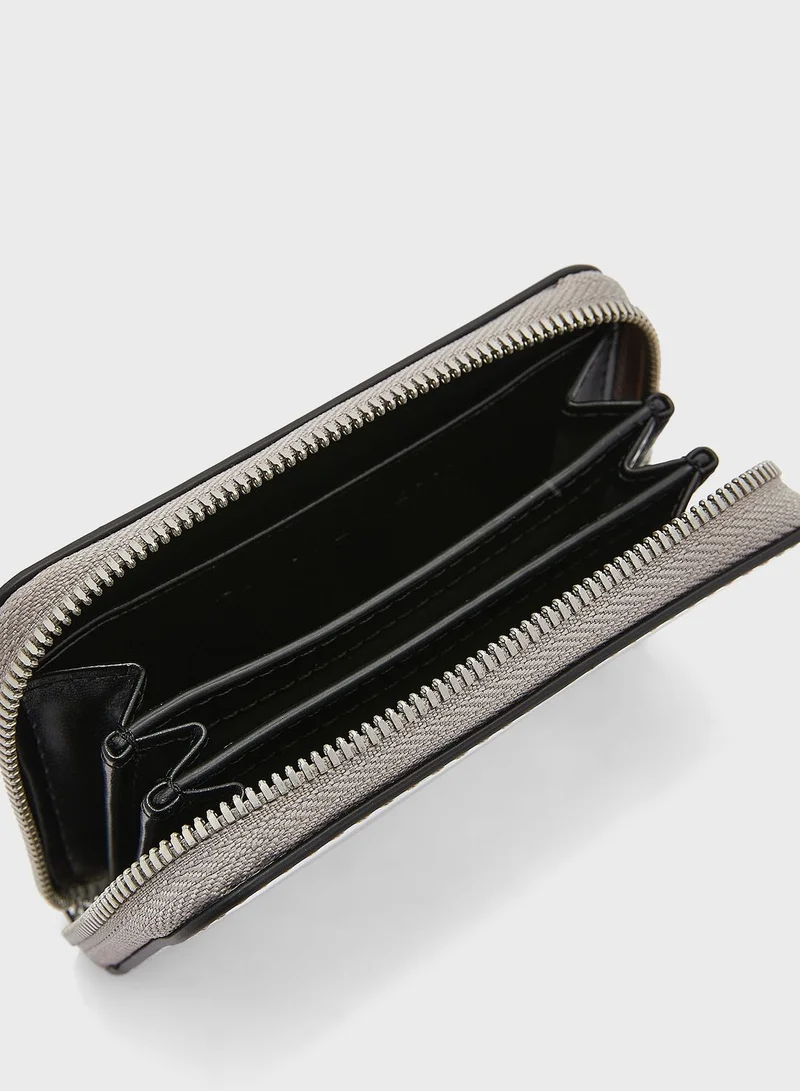 Calvin Klein Jeans Sculpted Medium Zip Around Wallet