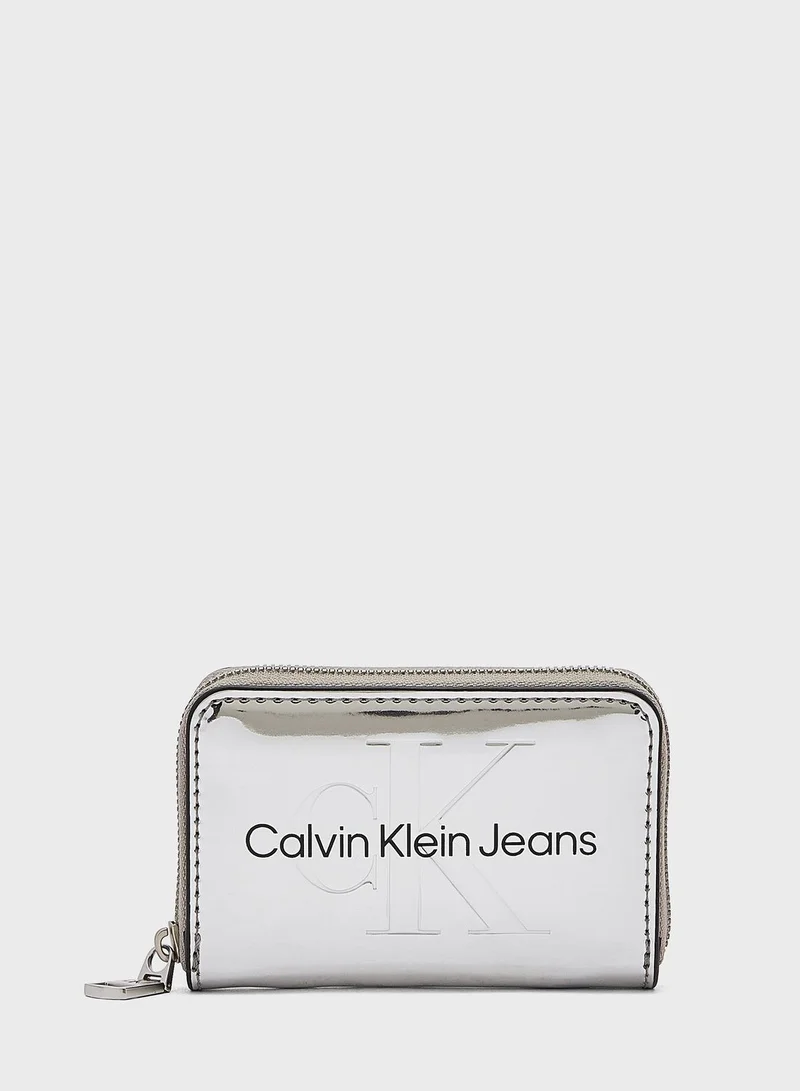 Calvin Klein Jeans Sculpted Medium Zip Around Wallet