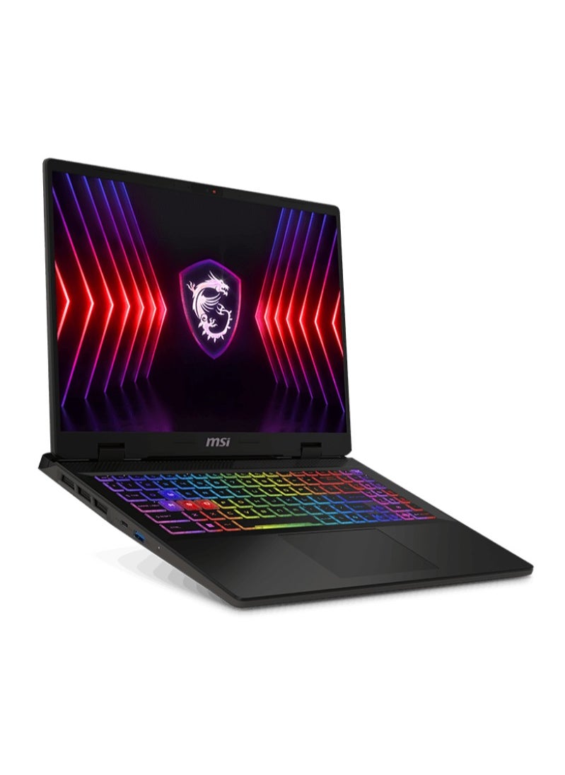 Sword - MSI Sword 16HX B13vfkG gaming laptop- raptor Lake i7-13700HX- 8GB*2 Ram -512GB SSD- RTX 4060 -GDDR6 8GB- 16″ INCH 144HZ -WIN11 - Image 1