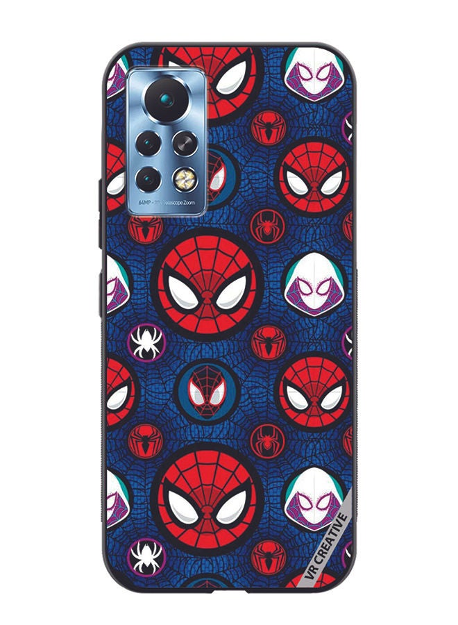 VR CREATIVE Protective Case Cover For Infinix Note 11 Pro Spiderman Design Multicolour - Image 1