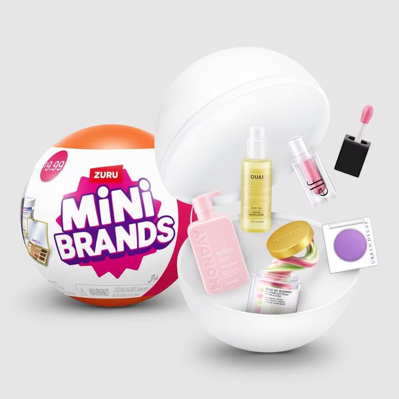 Mini Brands Ulta Beauty Series 1: 5 Miniature Beauty Products Replicas, Mystery Capsule, Unisex, All Ages - Image 1