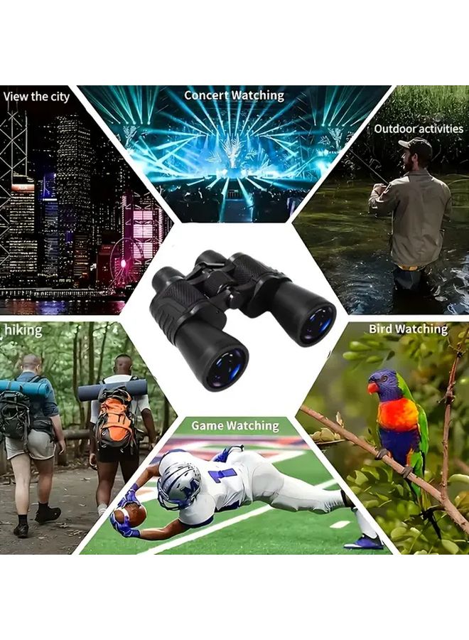 Black Binoculars For Bird Watching With Aspheric Prisms For Clear Imaging - Image 4