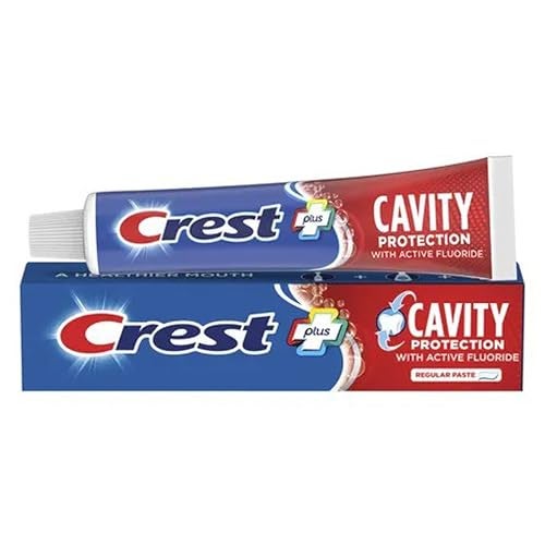 Crest Cavity Protection Regular Toothpaste Travel Size 85 oz 24g Pack of 4 - Image 3